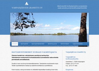 Referenssi: Varpaisj&auml;rven Graniitti